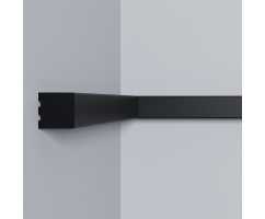 Молдинг Bello Deco Черный матовый (8*8*2600)