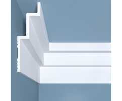 Карниз под покраску из полистирола Bello Deco K21 (180х60х2000 мм)