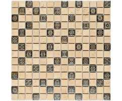 Мозаика из натурального камня Bonaparte Milan-1, 20х20 (305х305х7 мм)