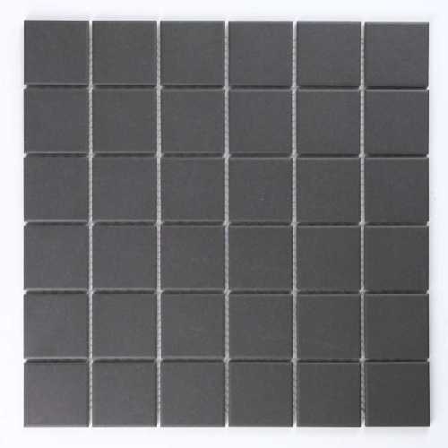 Фото Мозаика из керамогранита Bonaparte Arene Black 48х48 (306х306х6 мм)