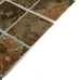Маленькое фото Мозаика стеклянная Bonaparte Amuletto Leaf, 48х48 (300х300х4 мм)