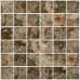 Маленькое фото Мозаика стеклянная Bonaparte Amuletto Leaf, 48х48 (300х300х4 мм)