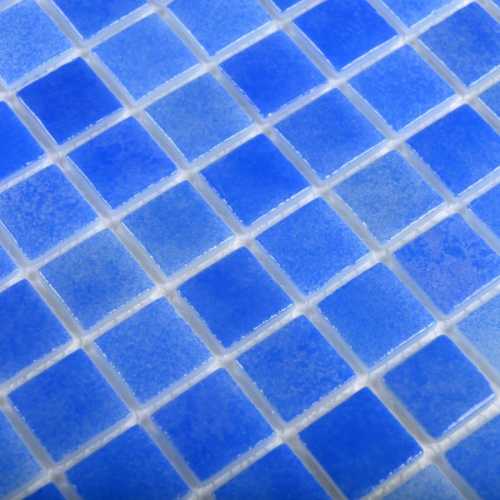 Фото Мозаика стеклянная Bonaparte Atlantis Blue Art 24х24 (315х315х4 мм)