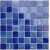 Мозаика стеклянная Bonaparte Alaska dark blue 36х36 (304х304х4 мм)