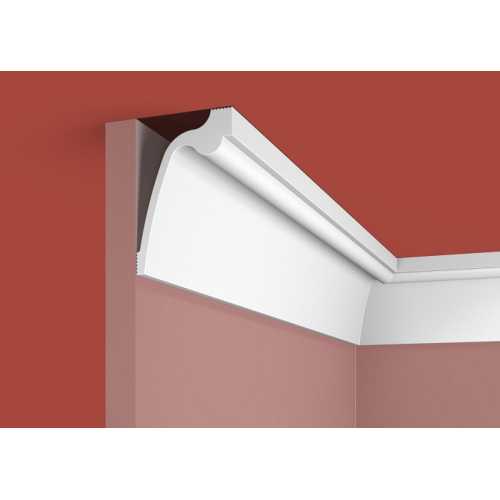 Фото Карниз под покраску Cosca KX066 из экополимера (90х60х2000 мм)