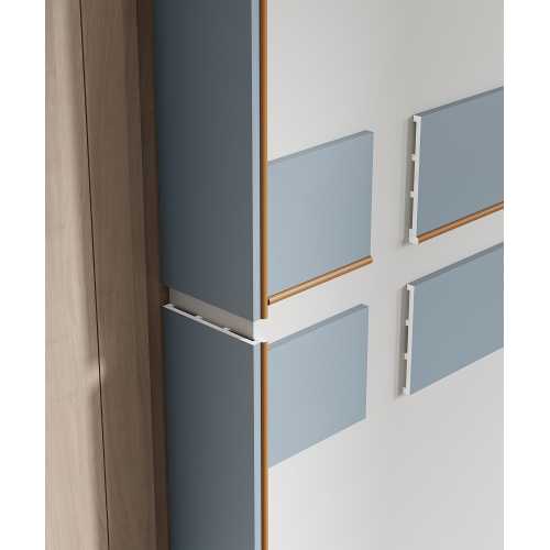 Фото Стеновая панель Cosca RP007 экополимер (156 × 12 × 2800 мм)