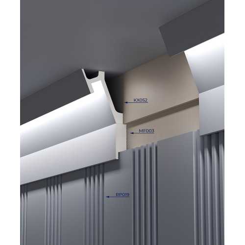 Фото Стеновая панель Cosca RP019 экополимер (156 × 12 × 2800 мм)