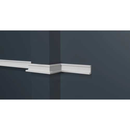 Фото Молдинг под покраску Decor Dizayn DD628 из полистирола (20х10х3000 мм)