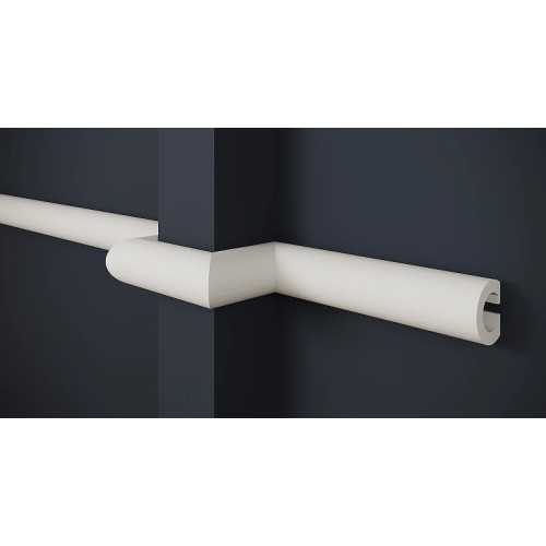 Фото Молдинг под покраску Decor Dizayn DD634 из полистирола (30х23х3000 мм)