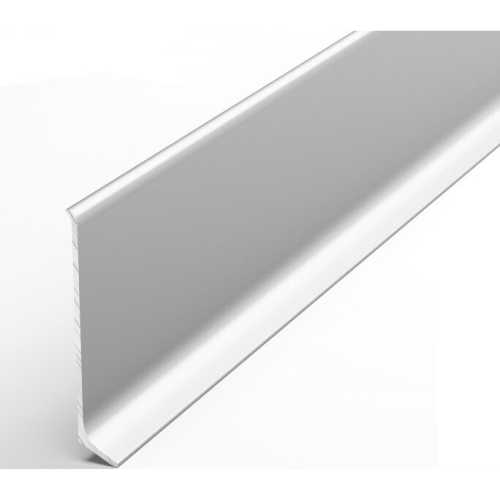Фото Плинтус напольный плоский алюминиевый Diele 100 (95.1*11.2*2500)