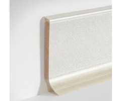 Плинтус напольный, гибкий Dollken (Долкен) S100 Flex 1312/ 1152 Серебристый 100x15х2575 (1уп=10 шт)