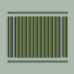 Маленькое фото Молдинг HIWOOD D12V1 GN81 Зеленый из фитополимера (12х12х2700 мм)