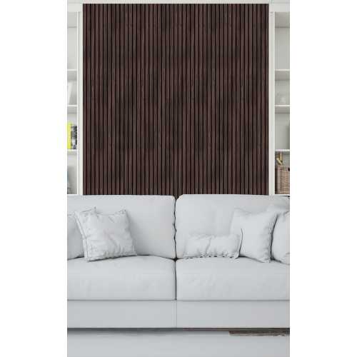 Фото Декоративная панель HIWOOD LV124 BR395K под дерево (120 × 12 × 2700 мм)