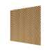 Маленькое фото Стеновая панель квадратная МДФ Ликорн - Круги Орех светлый, 500*500*8 мм (4 шт)