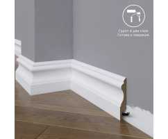 Плинтус напольный под покраску 03-083-16 Madest Decor MDF (83х16х2400 мм) Плинтус напольный под покраску 03-083-16 Madest Decor MDF (83х16х2400 мм)