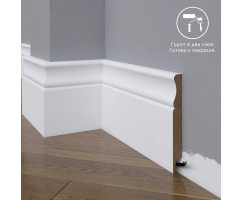 Плинтус напольный под покраску 07-136-16 Madest Decor MDF (136х16х2400 мм)