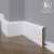 Плинтус напольный МДФ Madest Decor 10-100-18 крашеный по RAL/NCS (100х18х2400 мм)