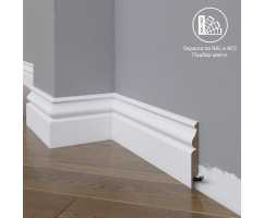 Плинтус напольный МДФ Madest Decor 11-083-16 крашеный по RAL/NCS (83х16х2400 мм)