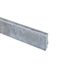Плинтус напольный, широкий, композитный Neuhofer Holz Серый K02110L 714495, 59х17 мм Плинтус напольный, широкий, композитный Neuhofer Holz Серый K02110L 714495, 59х17 мм
