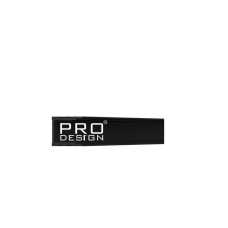 Декоративный стеновой профиль Pro Design 536 Черный (17.5*15*2700)