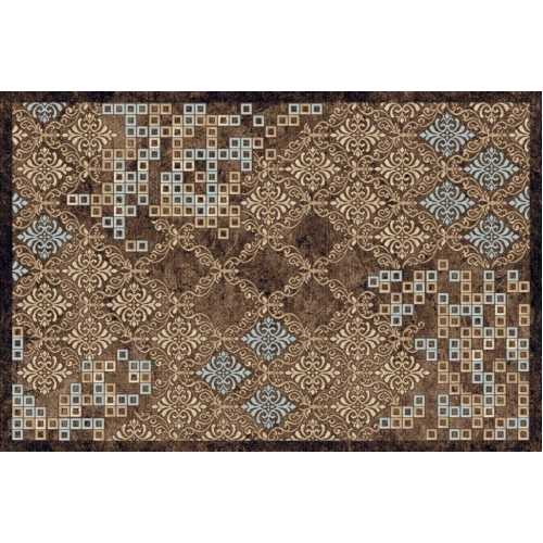Фото Ковер Merinos Sierra D712, BROWN - BLUE 2,00*3,00