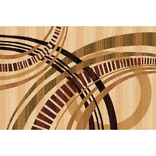 Фото Ковер Merinos Laguna d284 BEIGE ОВАЛ 1,00*2,00