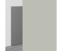 Плинтус гибкий, мягкий Dollken WL100 Светло-серый 138 (100*20 мм, 50 м)