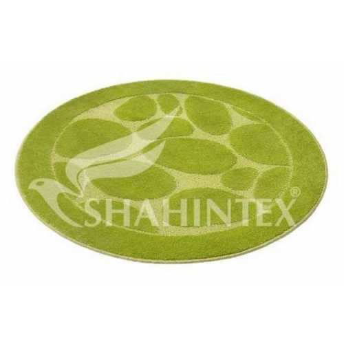 Фото Коврик Shahintex PP салатный 58 (90*90 см)