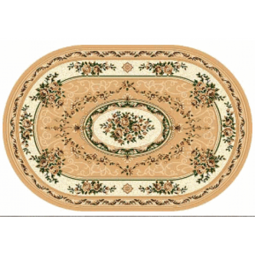 Фото Ковер Merinos Laguna 5444 Beige 1,80*4,50 овал