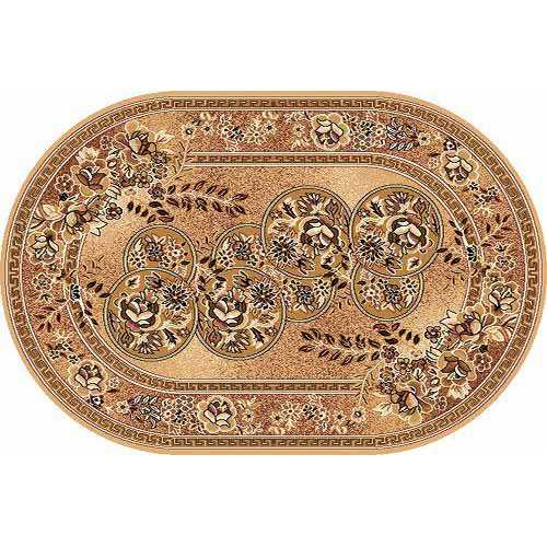 Фото Ковер Merinos Laguna С 90 BEIGE овал 0,80*1,50