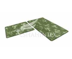 Набор ковриков Shahintex Vintage SH V002 60*100+60*50 зеленый Набор ковриков Shahintex Vintage SH V002 60*100+60*50 зеленый