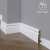 Плинтус напольный под покраску 22-072-16 Madest Decor MDF (72х16х2400 мм)