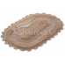 Маленькое фото Коврик Shahintex Zefir Z001 золотой 9 (50*80 см)