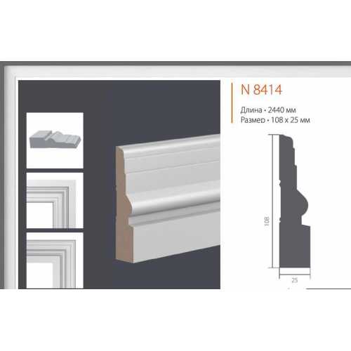 Фото Наличник под покраску Ultrawood 8414 (108*25*2440)