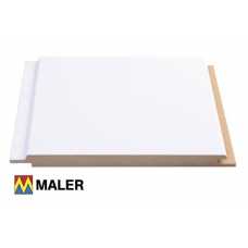 Потолочные панели Maler MDF Белый теплый 82200, 195 мм