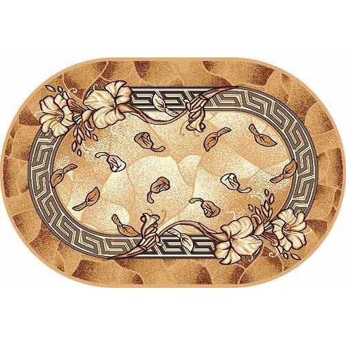 Фото Ковер Merinos Laguna d201 BEIGE 1,80*2,50 м овал