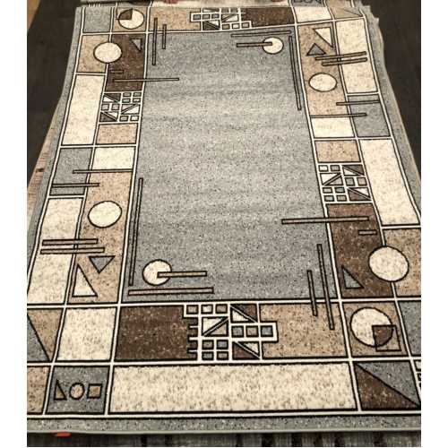 Фото Ковер Merinos Sierra ALBINA 3, BLUE-BROWN 0,60*1,10 овал