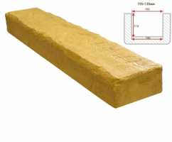 Балка декоративная из полиуретана Arno Decor Рустик 195х130мм Сосна, длина 1м