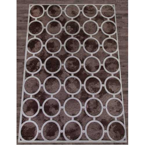 Фото Ковер Merinos Sierra D713, BROWN-CREAM 1,50*3,00