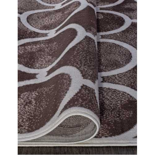 Фото Ковер Merinos Sierra D713, BROWN-CREAM 1,50*3,00