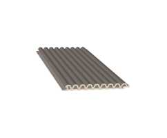 Стеновая панель Ultrawood NEXT арт.WPC 001 DGR Темно-серый (2900х106х9,3 мм)