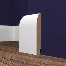 Плинтус белый Deartio